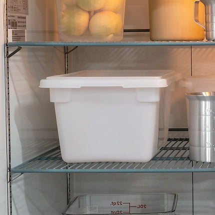Rubbermaid FG350400WHT Hộp Thực Phẩm/Tote 18.9 lít - 18x12x22.9 cm Poly Trắng