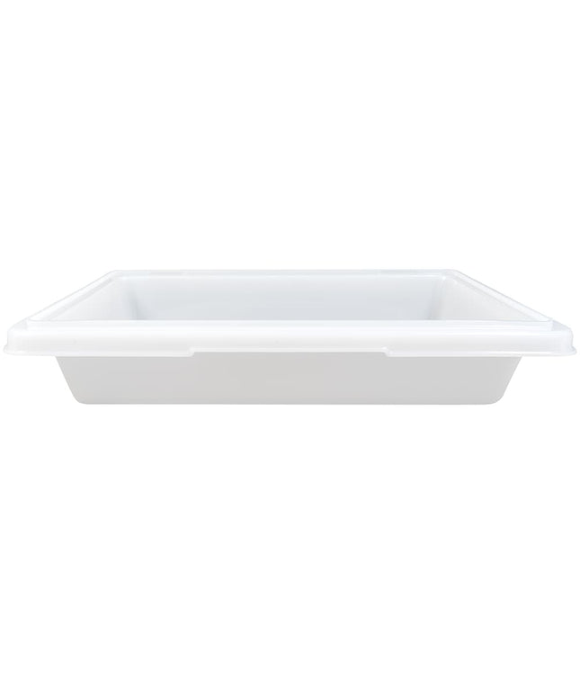 Rubbermaid FG350700WHT Hộp Thực Phẩm/Tote 7.6 lít - 18x12x3 1/5.1 cm Poly Trắng