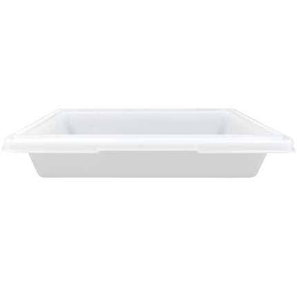 Rubbermaid FG350700WHT Hộp Thực Phẩm/Tote 7.6 lít - 18x12x3 1/5.1 cm Poly Trắng