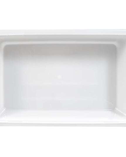 Rubbermaid FG350700WHT Hộp Thực Phẩm/Tote 7.6 lít - 18x12x3 1/5.1 cm Poly Trắng