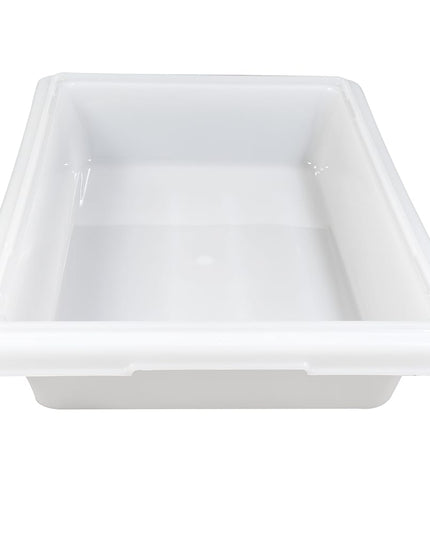 Rubbermaid FG350700WHT Hộp Thực Phẩm/Tote 7.6 lít - 18x12x3 1/5.1 cm Poly Trắng