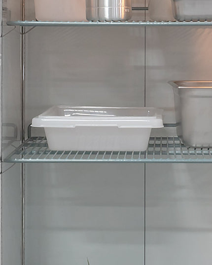 Rubbermaid FG350700WHT Hộp Thực Phẩm/Tote 7.6 lít - 18x12x3 1/5.1 cm Poly Trắng
