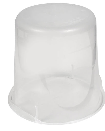Hộp Đựng Thực Phẩm Tròn Rubbermaid FG572124CLR 3.8 lít - Nhựa Trong Suốt