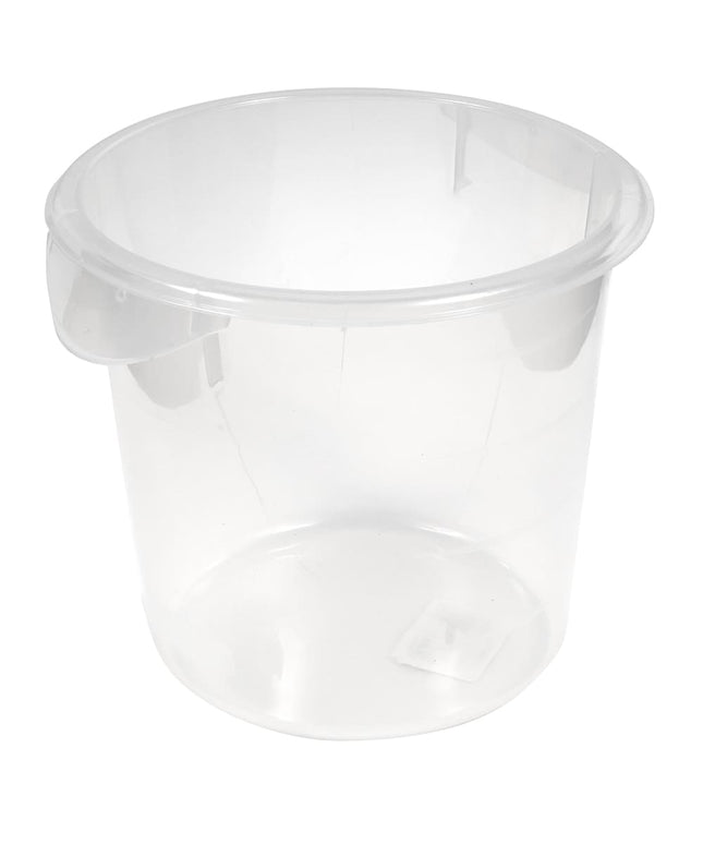 Hộp Đựng Thực Phẩm Tròn Rubbermaid FG572124CLR 3.8 lít - Nhựa Trong Suốt