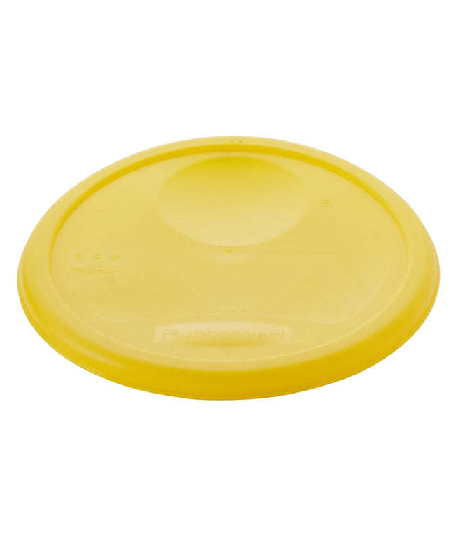 Nắp Hộp Đựng Thực Phẩm Tròn Rubbermaid FG572500YEL 26.2 cm - Nhựa Poly Màu Vàng