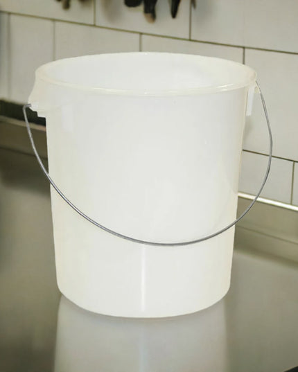 Hộp Đựng Thực Phẩm Tròn Rubbermaid FG572900WHT 20.8 lít - Quai Xách Tháo Rời, Nhựa Trắng