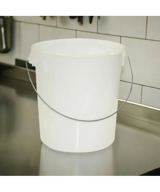 Hộp Đựng Thực Phẩm Tròn Rubbermaid FG572900WHT 20.8 lít - Quai Xách Tháo Rời, Nhựa Trắng