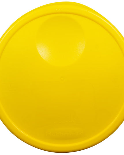 Nắp Hộp Đựng Thực Phẩm Tròn Rubbermaid FG573000YEL 34.3 cm - Nhựa Poly Màu Vàng