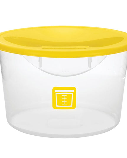 Nắp Hộp Đựng Thực Phẩm Tròn Rubbermaid FG573000YEL 34.3 cm - Nhựa Poly Màu Vàng