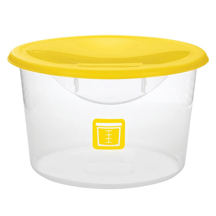 Nắp Hộp Đựng Thực Phẩm Tròn Rubbermaid FG573000YEL 34.3 cm - Nhựa Poly Màu Vàng