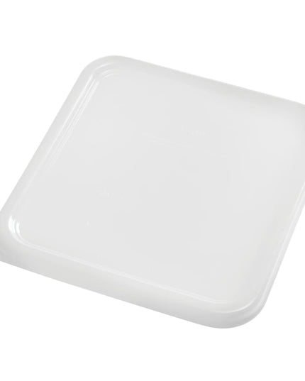 Nắp Hộp Đựng Thực Phẩm Vuông Tiết Kiệm Không Gian Rubbermaid FG650900 22.2 cm - Nhựa Trắng