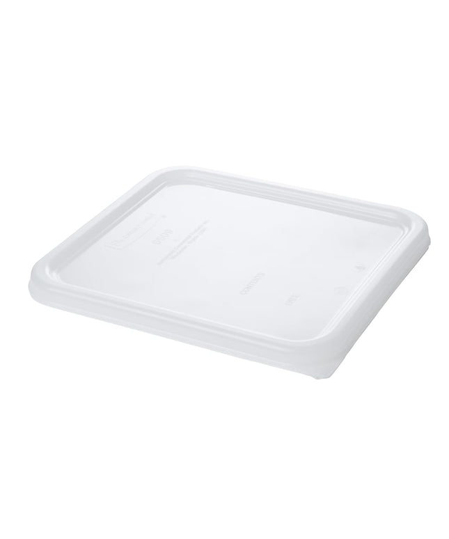 Nắp Hộp Đựng Thực Phẩm Vuông Tiết Kiệm Không Gian Rubbermaid FG650900 22.2 cm - Nhựa Trắng