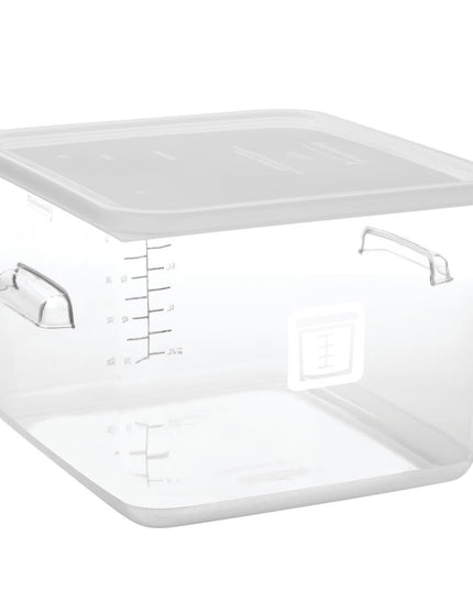 Nắp Rubbermaid FG652300 Cho Hộp Đựng 12, 18 & 20.8 lít - Polyethylene, Màu Trắng
