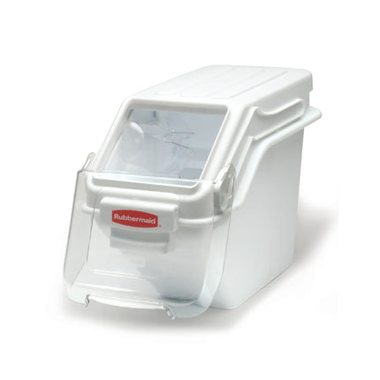 Thùng Đựng An Toàn Kèm Muỗng Rubbermaid FG9G5700 WHT ProSave® Dung Tích 23.7 Lít Màu Trắng