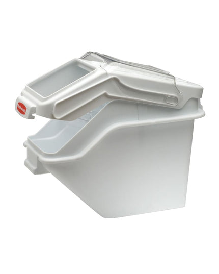 Thùng Đựng An Toàn Kèm Muỗng Rubbermaid FG9G5700 WHT ProSave® Dung Tích 23.7 Lít Màu Trắng