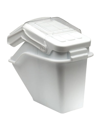 Thùng Đựng An Toàn Kèm Muỗng Rubbermaid FG9G5700 WHT ProSave® Dung Tích 23.7 Lít Màu Trắng