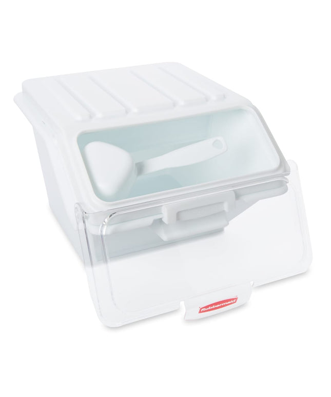 Thùng Đựng An Toàn Kèm Muỗng Rubbermaid FG9G6000WHT ProSave® Dung Tích 9.9 Lít Màu Trắng
