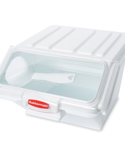 Thùng Đựng An Toàn Kèm Muỗng Rubbermaid FG9G6000WHT ProSave® Dung Tích 9.9 Lít Màu Trắng