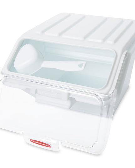 Thùng Đựng An Toàn Kèm Muỗng Rubbermaid FG9G6000WHT ProSave® Dung Tích 9.9 Lít Màu Trắng