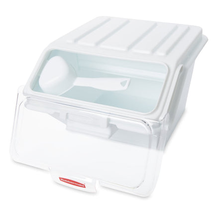 Thùng Đựng An Toàn Kèm Muỗng Rubbermaid FG9G6000WHT ProSave® Dung Tích 9.9 Lít Màu Trắng