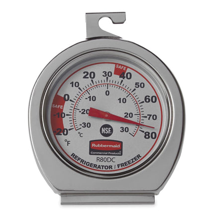 Nhiệt Kế Tủ Lạnh/Tủ Đông Rubbermaid FGR80DC Dạng Mặt Số -20 đến 80°F