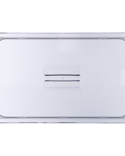 Nắp Khay Thức Ăn Kích Thước Lớn Carlisle Universal - Có Rãnh, Trong Suốt (10211U07)