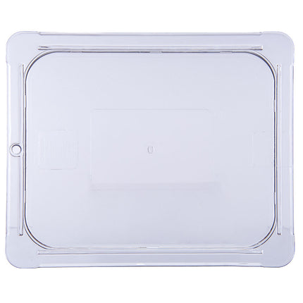 Nắp Khay Thực Phẩm Carlisle Universal Cỡ Nửa - Phẳng, Trong Suốt (10236U07)