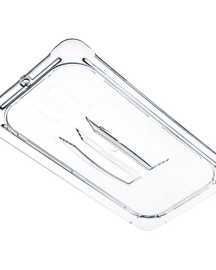 Carlisle Nắp Đặc Khay Thực Phẩm Đa Năng Cỡ 1/3 - Trong Suốt (10270U07)