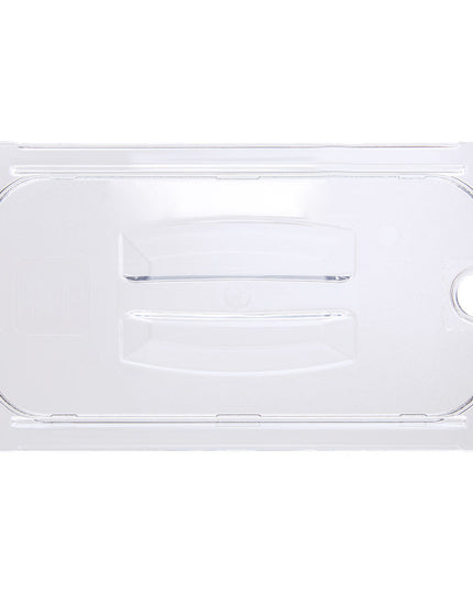 Nắp Khay Thức Ăn Carlisle Universal Cỡ 1/3 Có Rãnh - Trong Suốt (10271U07)