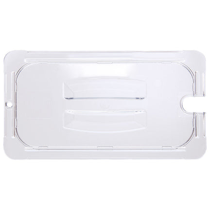 Nắp Khay Thức Ăn Carlisle Universal Cỡ 1/3 Có Rãnh - Trong Suốt (10271U07)