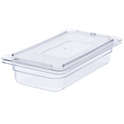 Nắp Khay Thực Phẩm Carlisle Universal Cỡ 1/3 - Phẳng, Trong Suốt (10276U07)