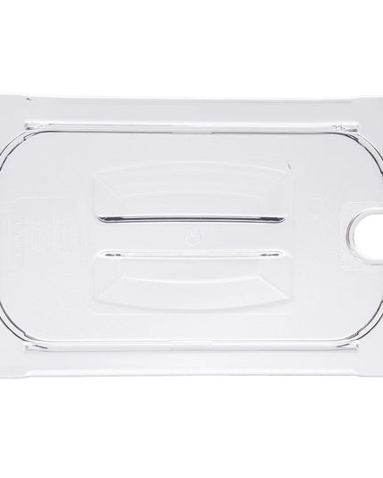 Nắp Khay Thực Phẩm Carlisle Universal Cỡ 1/4 Có Rãnh - Trong Suốt (10291U07)
