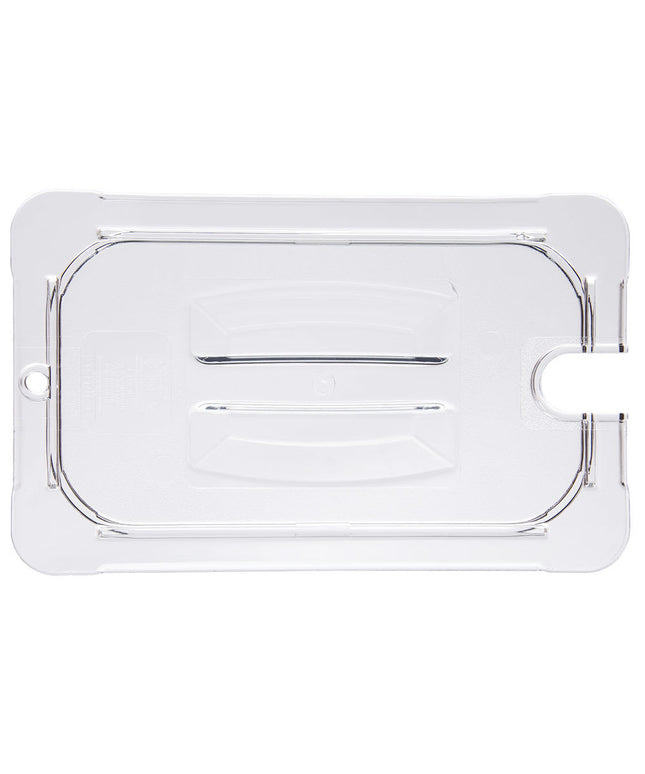 Nắp Khay Thực Phẩm Carlisle Universal Cỡ 1/4 Có Rãnh - Trong Suốt (10291U07)