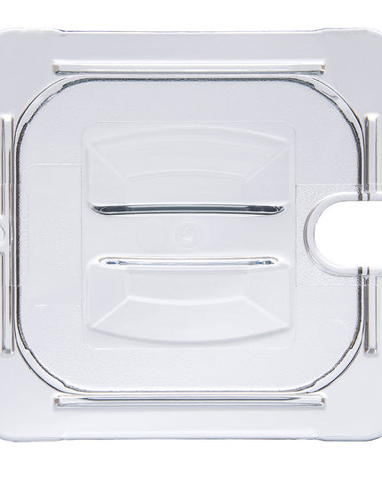 Nắp Khay Thực Phẩm Carlisle Universal Cỡ 1/6 Có Rãnh - Trong Suốt (10311U07)