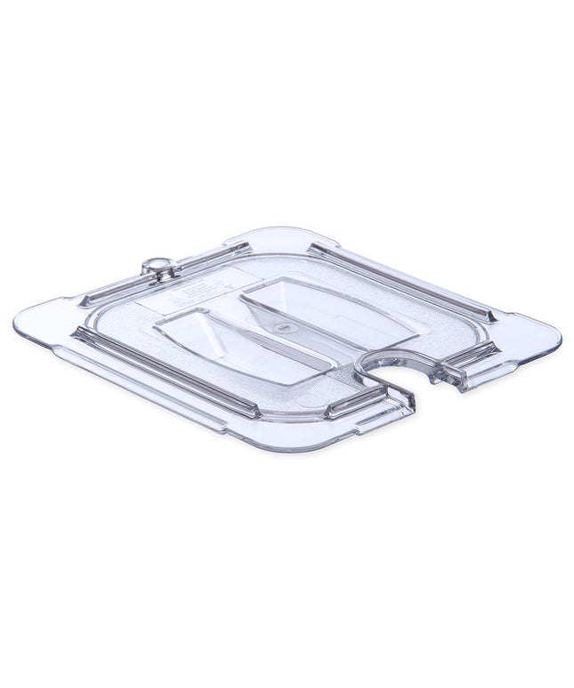 Nắp Khay Thực Phẩm Carlisle Universal Cỡ 1/6 Có Rãnh - Trong Suốt (10311U07)