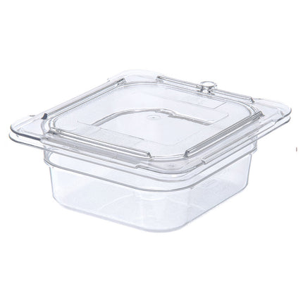 Nắp Khay Thực Phẩm Đa Năng Carlisle Cỡ 1/6 - Phẳng, Trong Suốt (10316U07)