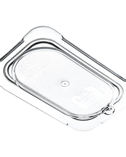 Nắp Khay Thực Phẩm Đa Năng Carlisle Cỡ 1/9 - Phẳng, Trong Suốt (10336U07)