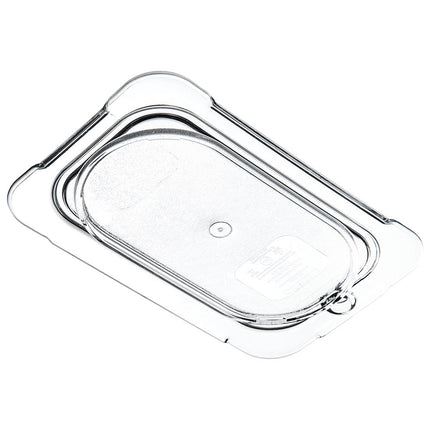Nắp Khay Thực Phẩm Đa Năng Carlisle Cỡ 1/9 - Phẳng, Trong Suốt (10336U07)