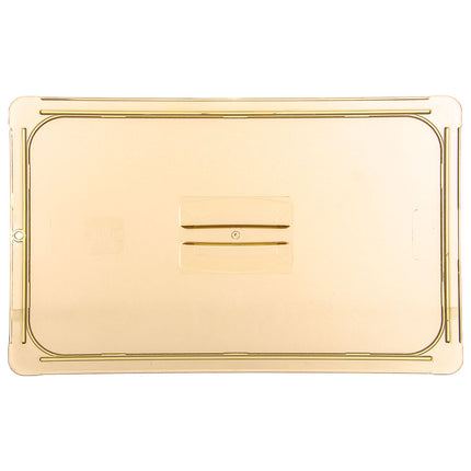 Nắp Đặc Khay Thực Phẩm Carlisle Universal Chịu Nhiệt Cao Cỡ Đầy Đủ - Màu Hổ Phách (10410U13)