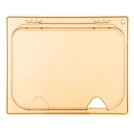 Nắp Đậy Đa Năng Carlisle StorPlus™ EZ Access Chịu Nhiệt Cao Cỡ 1/2 Màu Hổ Phách (10439Z13)
