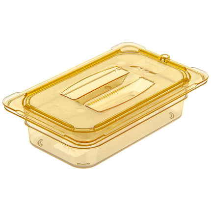 Nắp Đặc Khay Thực Phẩm Chịu Nhiệt Cao Carlisle Universal Cỡ 1/4 - Màu Hổ Phách (10490U13)