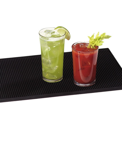 Thảm Quầy Bar Chữ Nhật Carlisle 1060103 45.7 x 30.5 cm Cao Su Đen