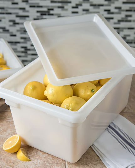 Carlisle Hộp Bảo Quản Thực Phẩm 5 1/7.6 lít - 18x12x22.9 cm Trắng (1063202)