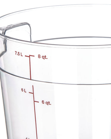 Hộp Đựng Tròn Carlisle 7.6 lít - Trong Suốt (1076607)