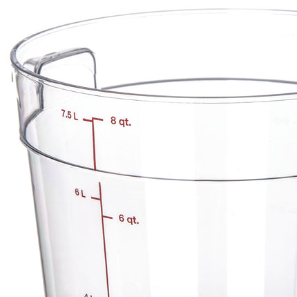 Hộp Đựng Tròn Carlisle 7.6 lít - Trong Suốt (1076607)