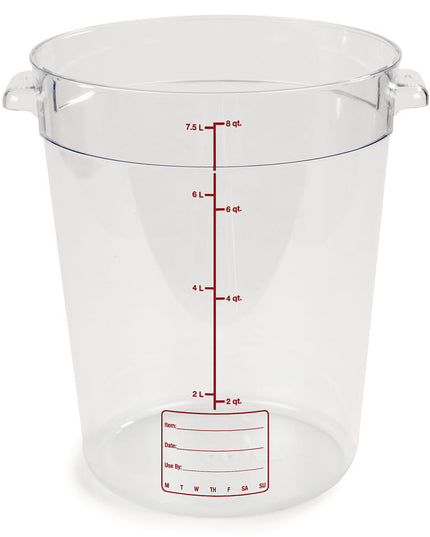 Hộp Đựng Tròn Carlisle 7.6 lít - Trong Suốt (1076607)