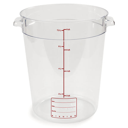 Hộp Đựng Tròn Carlisle 7.6 lít - Trong Suốt (1076607)