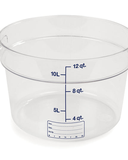 Hộp Đựng Tròn Carlisle 11.4 lít - Trong Suốt (1076707)