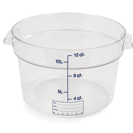 Hộp Đựng Tròn Carlisle 11.4 lít - Trong Suốt (1076707)