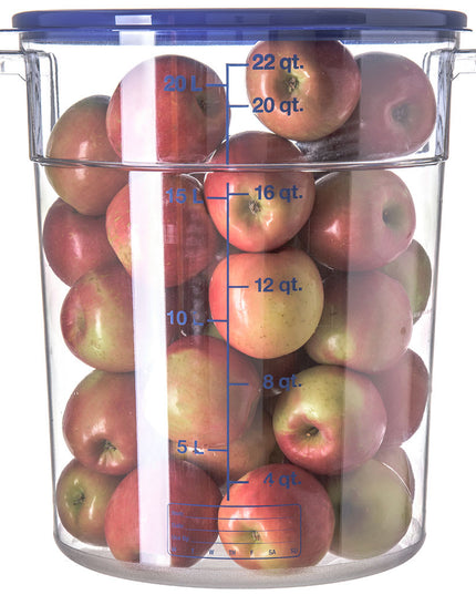 Hộp Đựng Tròn Carlisle 20.8 lít - Trong Suốt (1076907)